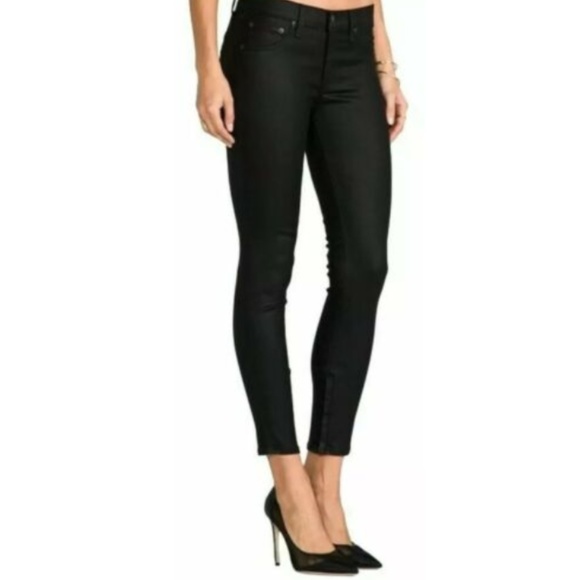rag & bone Zipper Capri-In Skinny Shoreditch Jeans - Picture 1 of 6